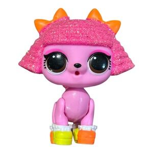 LOL Surprise Fuzzy Pet Glitter Queen Poodle‎ Series 1 Dog Glitter Hair